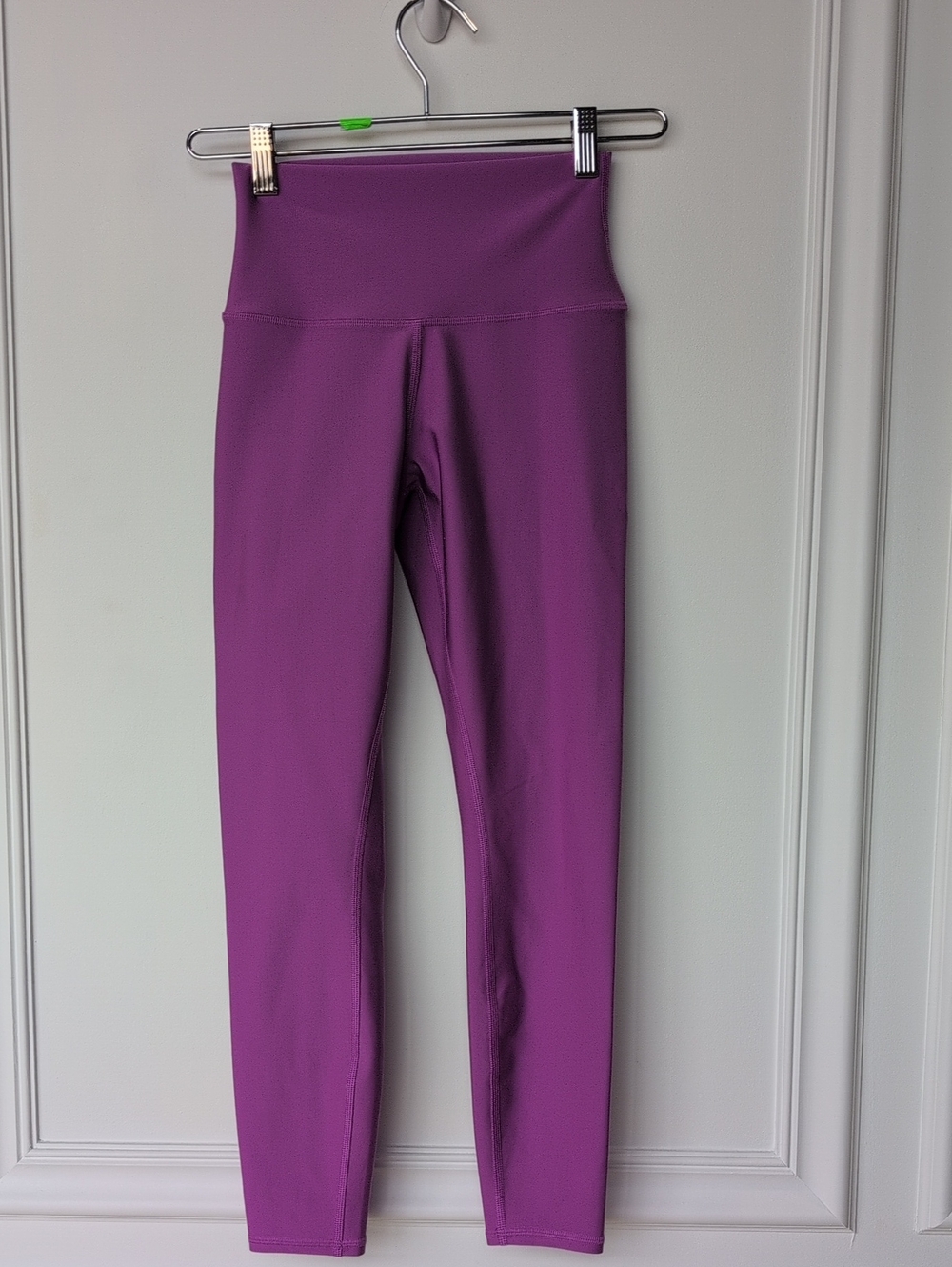 Women's High-Waist Purple Active Leggings
